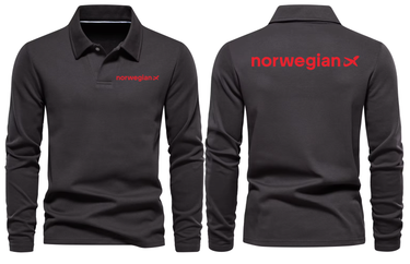 NORWEGIAN LONG SLEEVE POLO